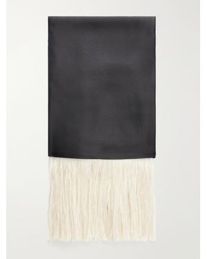 Le Sundial The Opera Silk Scarf - Black