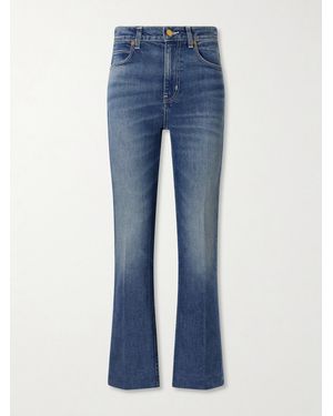 Jamie Haller Kenickie Mid-Rise Straight-Leg Jeans - Blue