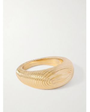 LIE STUDIO The Audrey-Plated Ring - Natural
