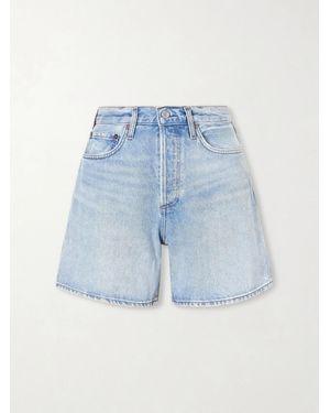 Agolde Dame Denim Shorts - Blue