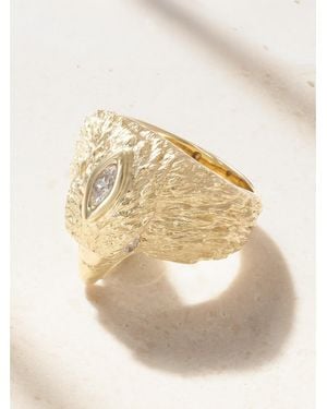 Jacquie Aiche Bague En Or 14 Carats (585/1000) Et Diamants - Neutre