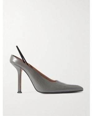 Calvin Klein Suki Wandelbare Pumps Aus Leder - Weiß