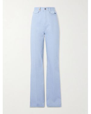 Chloé Hoch Sitzende Jeans Mit Geradem Bein - Blau