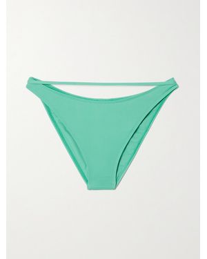 Jacquemus Peirado Cutout Recycled Bikini Briefs - Green