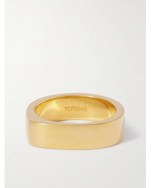 TOTEME Signature-Tone Ring - Yellow
