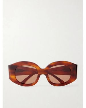 Matteau Eclipse Round-Frame Acetate Sunglasses - Multicolor