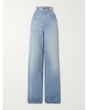 Chloé High-Rise Wide-Leg Jeans - Blue