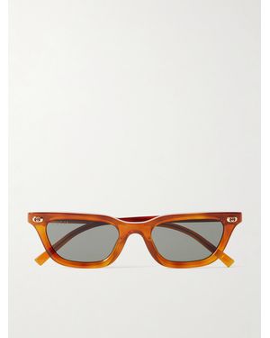 Gucci Cat-Eye Acetate Sunglasses - Brown
