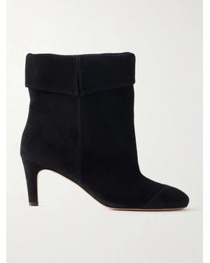 Isabel Marant Eldra Suede Ankle Boots - Black