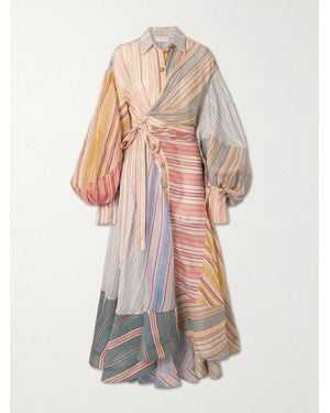 Zimmermann Striped Pattern Dress - Multicolor