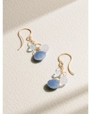 Melissa Joy Manning 14-Karat Recycled Multi-Stone Earrings - Blue