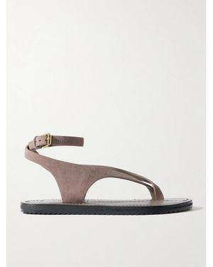 A.Emery Millar Suede Sandals - Natural