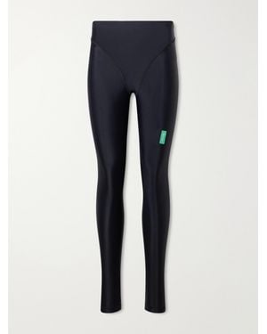 District Vision Full-Length Stretch Leggings - Blue