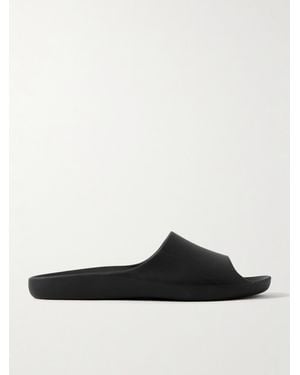 The Row Ama Rubber Slides - White