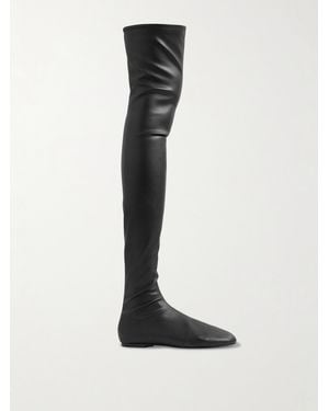 Proenza Schouler Tee Over-The-Knee Boots - White