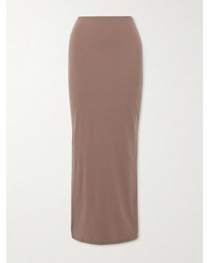 Skims Fits Everybody Long Skirt - Brown