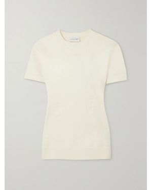 AZ FACTORY Mybody Stretch-Knit Top - Natural