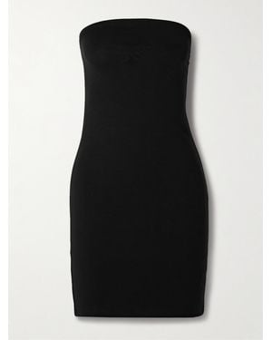 The Park Chiara Strapless Pyratex Power 3 Mini Dress - Black