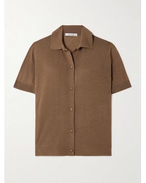 Max Mara Hemd Aus Wolle - Braun