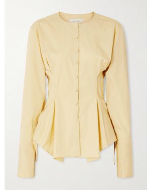 LIBEROWE Lavinia Cotton-Poplin Blouse - Natural