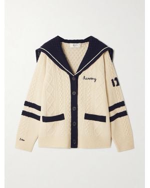 Sea Maren Cardigan Aus Wolle - Natur