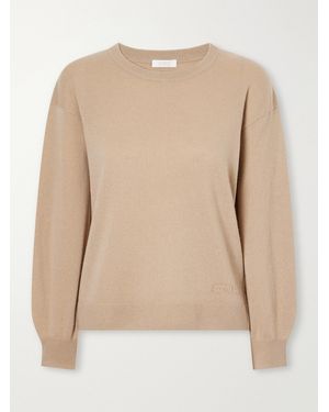 Eres Colorama Maille Famous Wool And Cashmere-Blend Jumper - Natural