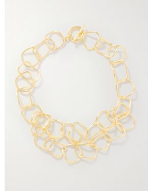 YSSO Ithaca-Plated Necklace - Natural