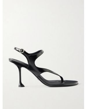 Proenza Schouler Tee Leather Sandals - Black