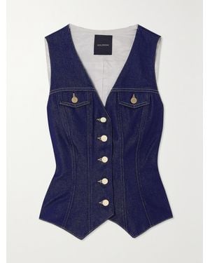 Goldsign Denim Vest - Bleu