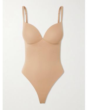 Skims Ultimate Body Push-Up Thong Bodysuit - White