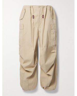 R13 Organic Cotton Cargo Trousers - Natural