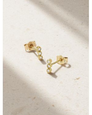 Jennifer Meyer Ohrstecker Aus 18 Karat Mit Diamanten - Mettallic