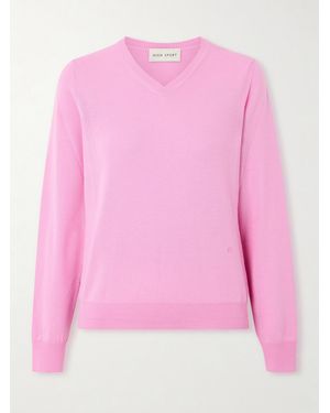 High Sport Billie Wool Sweater - Pink
