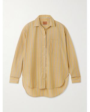 Jamie Haller The Essential Striped Cotton-Poplin Shirt - Natural