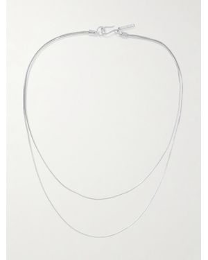 Sophie Buhai Double Diana Necklace - White