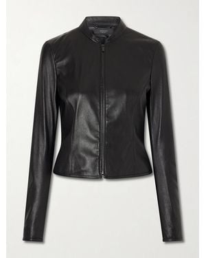 Gucci Leather Jacket - Black
