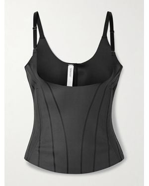 Spanx Supersculpt Totalcontour Top Mit Freiem Dekolleté - Schwarz