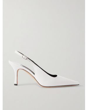 Emme Parsons Elana Slingback-Pumps Aus Leder - Weiß