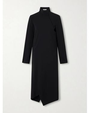 Colleen Allen Twist Stretch-Crepe Jacket - Noir