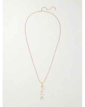 ALÉMAIS Calypso-Tone And Pearl Necklace - White