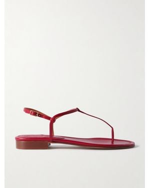 Emme Parsons Cecilia Leather Sandals - Red
