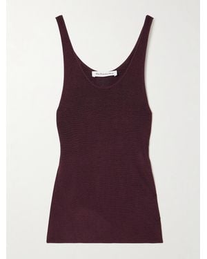 Frankie Shop Rivo Tanktop Aus Strick - Lila