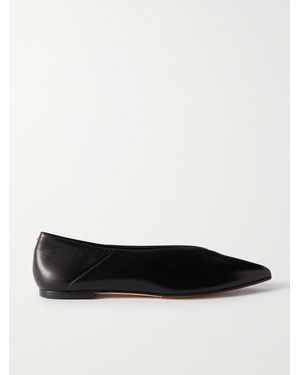 Aeyde Moa Ballerinas Aus Leder - Schwarz