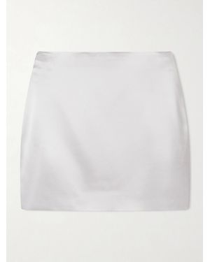 Kallmeyer Shiloh Minirock Aus Satin - Weiß