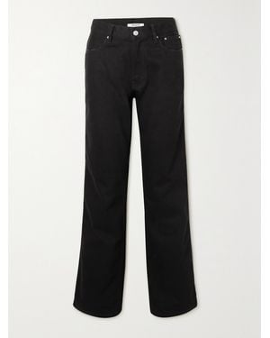 Gauchère Zip-Detailed Jeans - Black