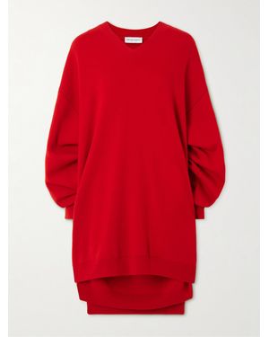 Marie Adam-Leenaerdt Layered Wool Mini Dress