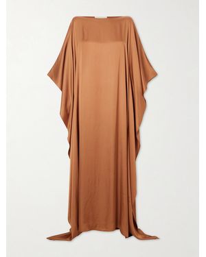 Sa Su Phi Marta Satin Maxi Dress - Brown