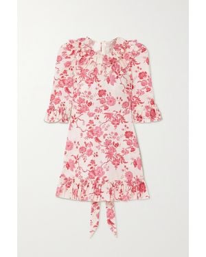 The Vampire's Wife The Mini Gloria Dress - Pink