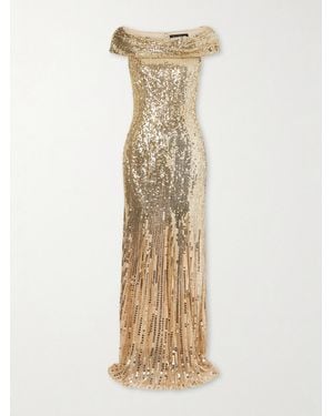 Jenny Packham Trixie Embellished Gown - Natural