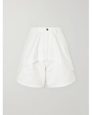 Loewe Paula's Ibiza Denim Shorts - White